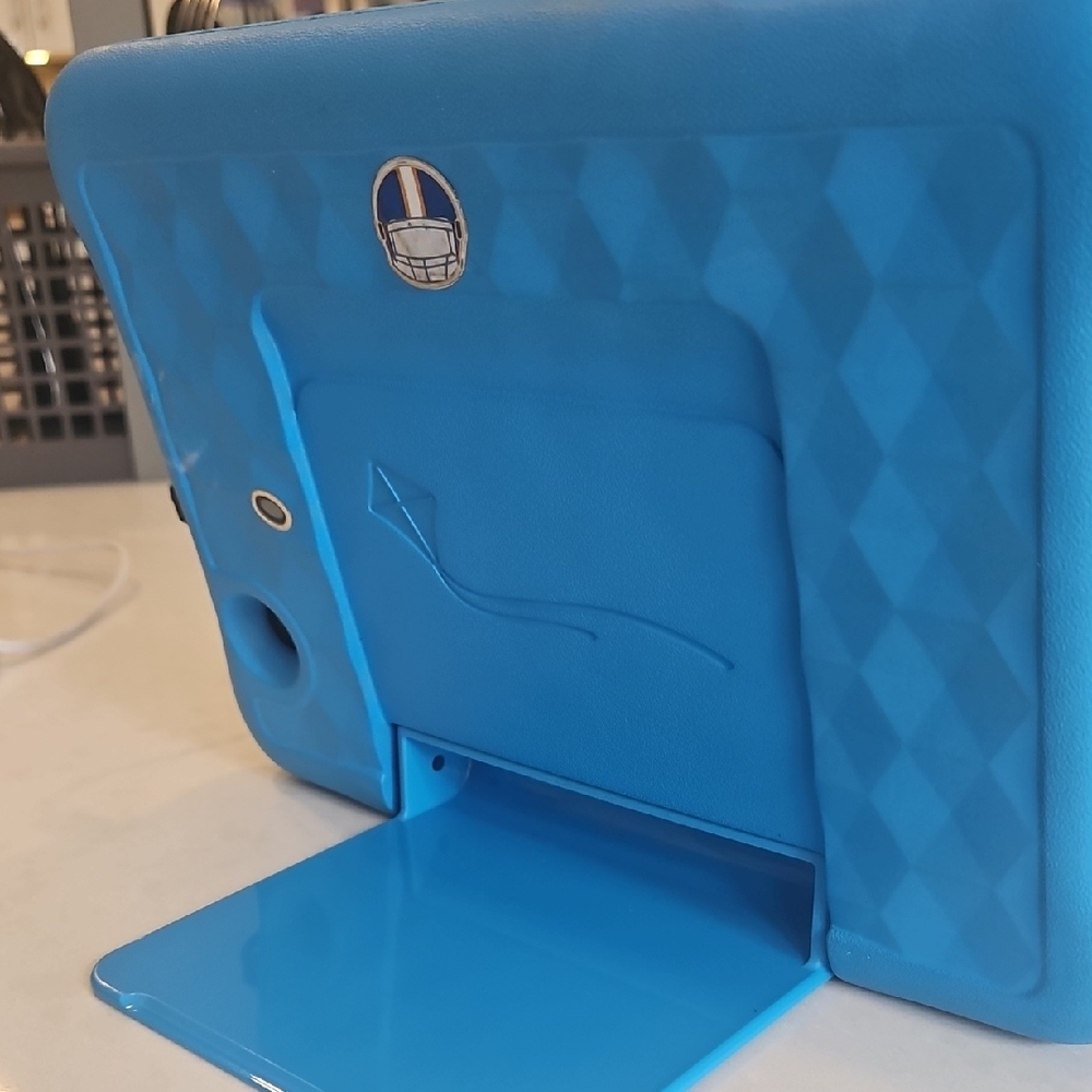Blue Tablet with Protective Case - Picture 2 of 2